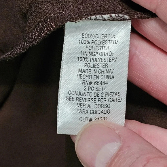 Studio I Size 14 Vintage 90s Brown Green Floral Maxi Dress Boho Cottage Earthy - Picture 5 of 7